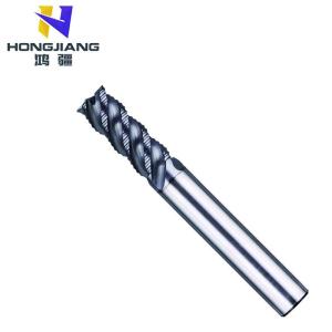 Wholesale 4 Flutes Square CNC Cutting Tool Carbide Cutter For Roughing Solid Carbide End Mill from china suppliers