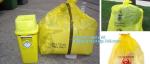 Plastic biohazard infectious waste Dustbin liner, Autoclave Biohazard Bags, High