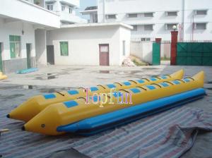 Wholesale Banana Boat For Sale / Double Line Tube Inflatable Fly Fishing Boats For Summer Exciting Beach Sports 16 Person from china suppliers