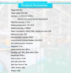 OEM Supported UBJG-06Y 0.05-80m Lidar RS485 Industrial Control Laser Distance
