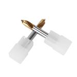 Wxsoon Tungsten Carbide 60 90 120 Degree Chamfer Endmills for Metal