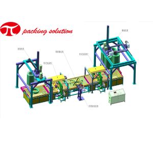 Plastic Pipe Packing Machine High Efficiency Automotic With Stacking Labeling