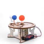 Solar System Model Educational Wooden Toy Lightweight Portable Wooden Science