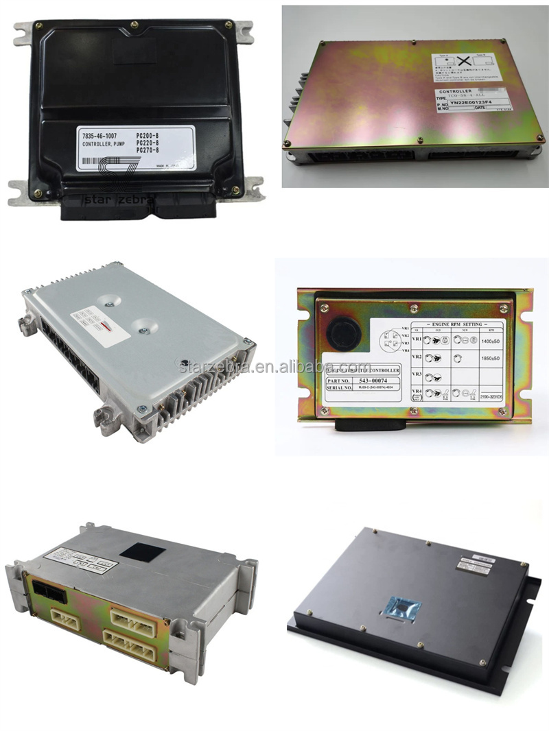 Excavator Computer Parts Engine computer board ECU Controller for Komatsu Volvo Doosan Hitachi Hyundai