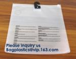 Slider Zipper Cosmetic Pvc Bag Clear Vinyl Pvc k Bag,Matte PVC Zipper Slider Bag