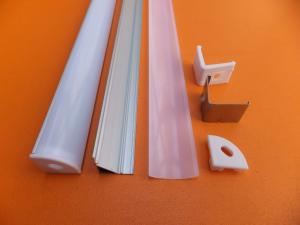 Wholesale 2500mmX16mmX16mm LED Aluminium Profile With PC Cover LED Strip Bracket Holder from china suppliers
