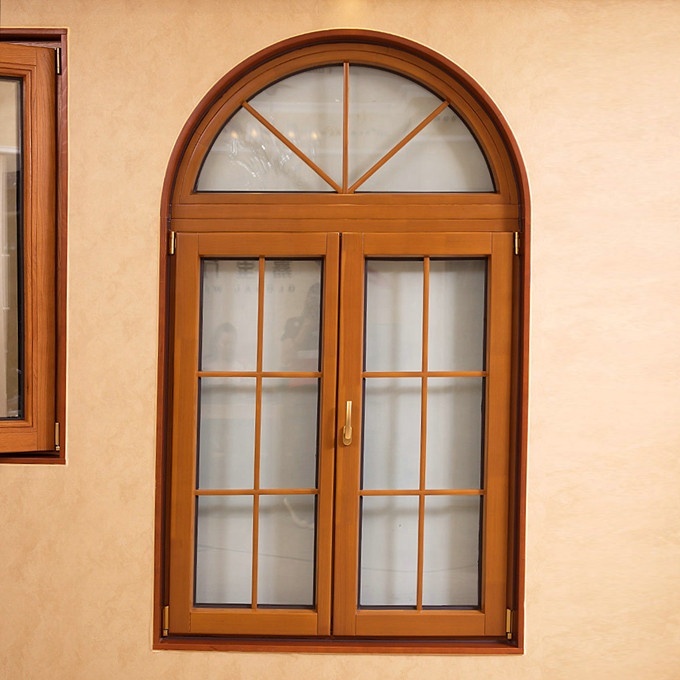 Beautiful Wood Grain Aluminum Extrusion T3-T8 Aluminum Window Frame Extrusions
