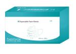 3 Ply Disposable Face Mask , Antibacterial Full Earloop Medical Grade Face Mask