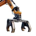 Wire Pole OEM Powerful Machine Excavator Attachments Electric Pole Excavator