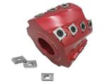 Aluminum Steel Helical Spiral Planer Cutter Head Mirror Surface