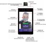 TOPADKIOSK Face ID Attendance Machine 3G 4G WiFi Body Temperature Kiosk