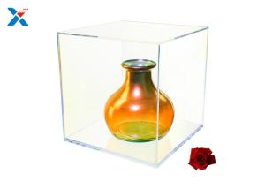 Wholesale Artwork Display Acrylic Cube Box , Plexiglass Display Box Elegant And Sturdy from china suppliers