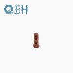 Copper Plated Welding M3 Stainless Steel Hex Head Bolts Din hex flange bolt