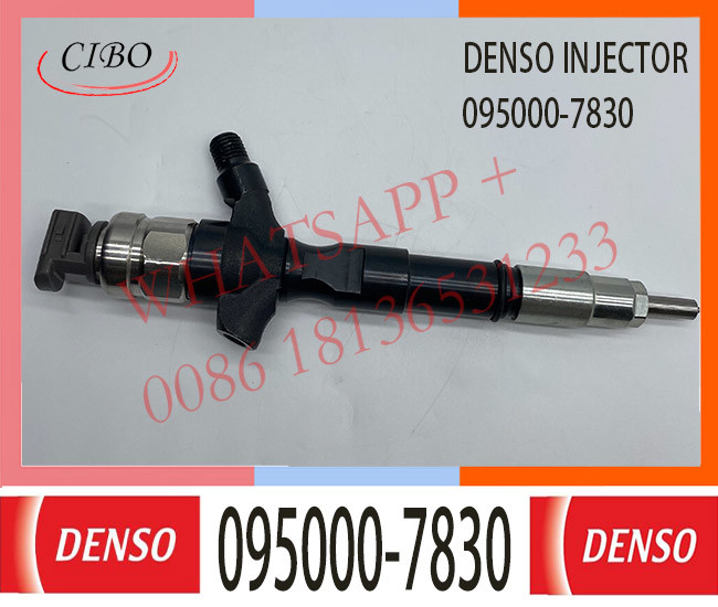095000-7830 Common Rail Diesel Fuel Injector Assy 23670-30330 For TOYOTA