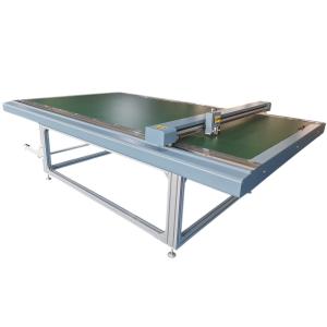 Wholesale Vacuum Adsorption Green Leather Mat Flatbed Paper Pattern Cutter Plotter for Cutting from china suppliers