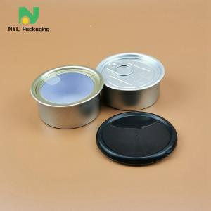 Wholesale Custom Metal Ring Pull Cannabis Tin Packaging Empty Tuna Fish Tin Can from china suppliers