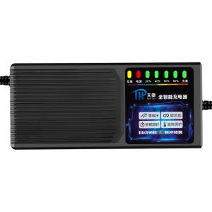 Wholesale 15W/10W/7.5W/5W Automatic Identification 48V12AH/20AH/30AH 60V20AH/30AH 64V14AH 2A E-Scooter/E-Bike Lead Acid Battery Charger from china suppliers