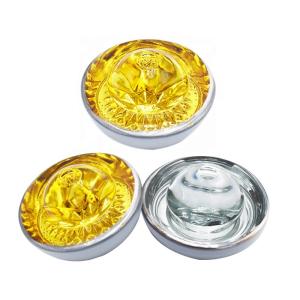 Wholesale Highway Road Warning Glass Cat Eye Reflective Aluminium Stud for Road Safety Warning from china suppliers