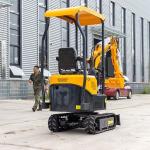 Euro 5 1.8 T Excavator Agricultural Mini Excavator For Farm Use