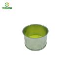 Food Tin Can Commercial Round Small Metal Tins with Lids 50ml-240 ml