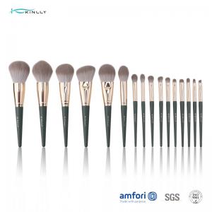 Wholesale 16pcs Premium Opp Bag Cosmetic Makeup Brush Set from china suppliers
