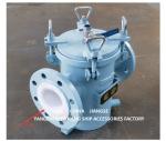 Seawater Suction Filter AS80 CB/T497-2012 Lined With PTFE Body Material: Carbon