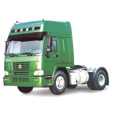 Tractor Truck Lengthen Cab Automatic Semi Truck , Semi Truck Mover 6x4