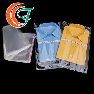 Wholesale Custom Logo T Shirt Clear Breathable OPP Bag Packing Self Adhesive Bag from china suppliers
