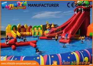 Wholesale 0.9mm PVC Tarpaulin Inflatable Commercial Water Park With Slide from china suppliers