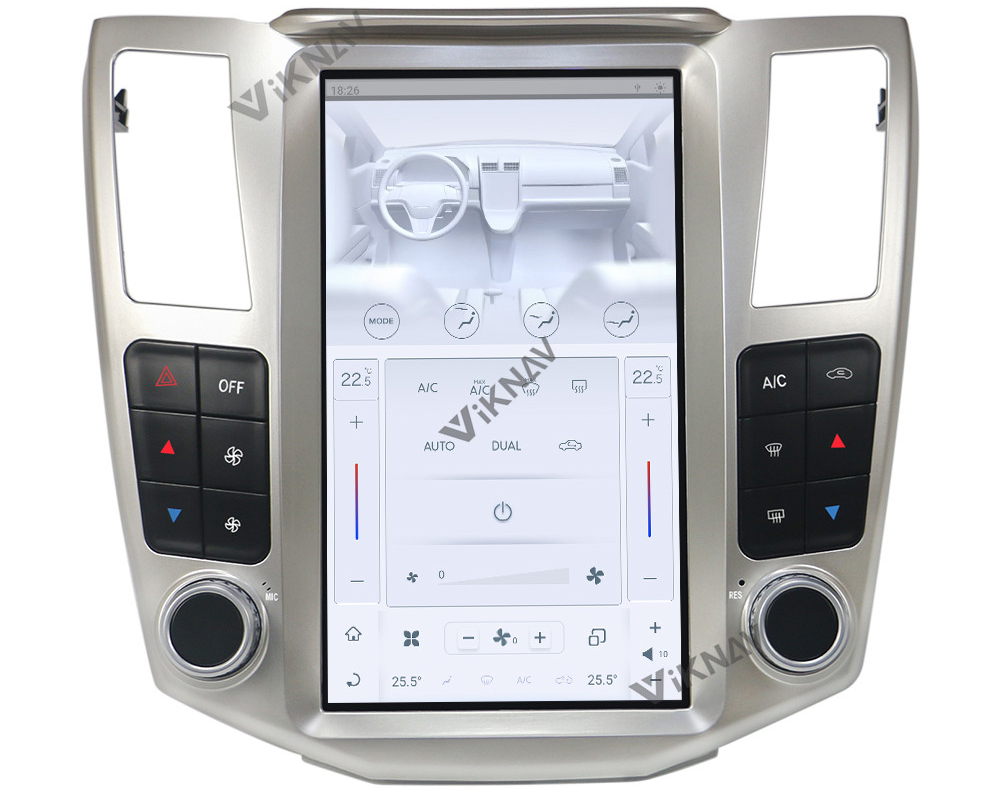 12.1 Inch Full Screen Android Car Radio For Lexus RX RX300 RX330 RX350 RX400H