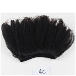 High Quality Virgin Hair Material Good Sewing Weave Afro Kinky Curly Peruvian