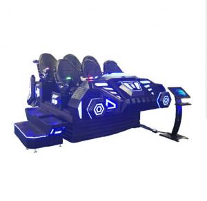 China 6 Seats 9d Virtual Reality Simulator Movie Theater plastic Material on sale