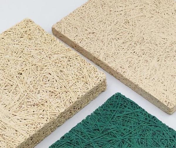 1200*2440mm Wood Wool Sound Absorbing Board for Noise Reduction Ceiling