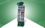 Custom 12 - Cell Pop Cardboard Display Stands For Books Magazine Cd