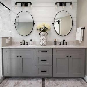 Wholesale CAD Drawing Ceramic Bathroom Vanity Cabinet Wall Mounted from china suppliers