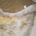 Sculptured Chair Genuine Sheepskin Cushion Pads Carpets Special Shaped