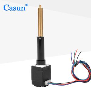 Wholesale 5.28V 0.24Amp NEMA 8 Stepper Motor With Lead Screw For Dispenser from china suppliers