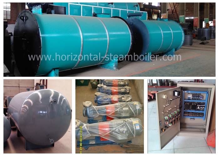 Industrial oil Fired Thermic Fluid Heater , Oil / Gas Fired Thermal Fluid Systems