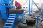 Tyre Cutter Tire Shear Tyre Shredding Equipment For Waste Tire Recycling Line