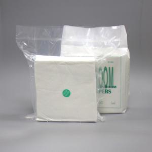 Wholesale Laser Cut Cleanroom Microfiber Wipes 4x4 400pcs 105g Polyester Knit Cloth from china suppliers