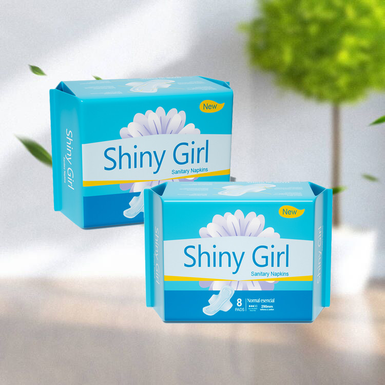 Wholesale Breathable Disposable Overnight Women Sanitary Pad Super absorption Napkin Sanitary