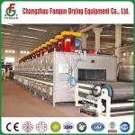 Metal Parts Industrial Belt Dryer Cross Flow 0.8m Belt Width