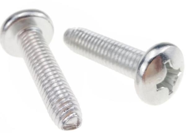 M6 Phillips Drive Pan Head Thread Forming Screws Harden Steel Zinc Plated