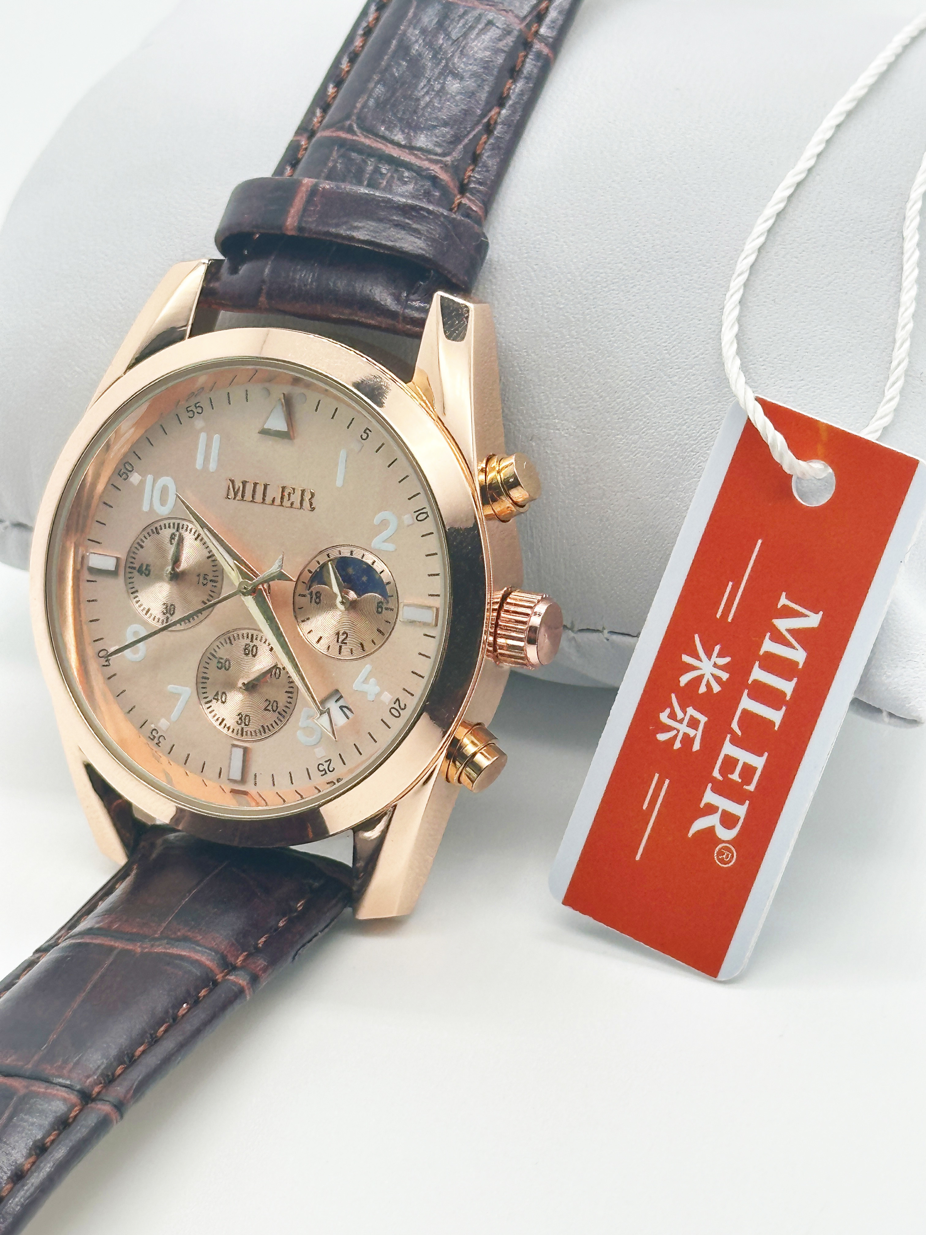 Miler Custom High Quality Waterproof Wristwatches Luxury Men Watch
