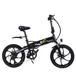 20 Inch 48V 10AH 350W Electric Folding Bike With Brushless Motor Aluminum Alloy