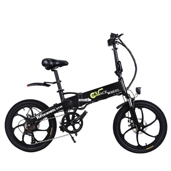 20 Inch 48V 10AH 350W Electric Folding Bike With Brushless Motor Aluminum Alloy
