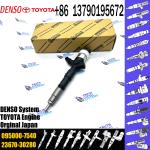 Common Rail Fuel Injector 23670-30280 095000-7540 For Toyota Hilux 1KD-FTV