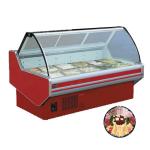 Commercial Butcher Display Fridge R404a Refrigerant Customized Color