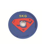 Superman Competitive Barbell Pieces , Combination Barbell Pieces Gym PU Coated