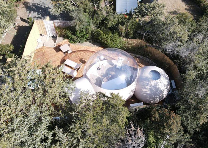 Inflatable Bubble Tent House Outdoor Giant Transparent Inflatable Crystal Dome Bubble Tent Heated